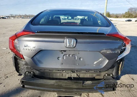 2019 Honda Civic Sport из США, поврежденный, VIN 2HGFC2F85KH555178